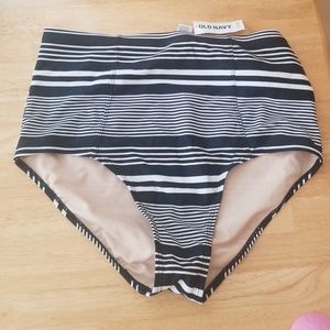 Old Navy High Waisted Swim Suit Bottoms